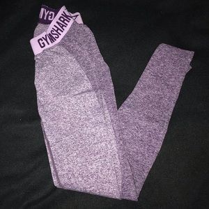 Gymshark flex leggings purple